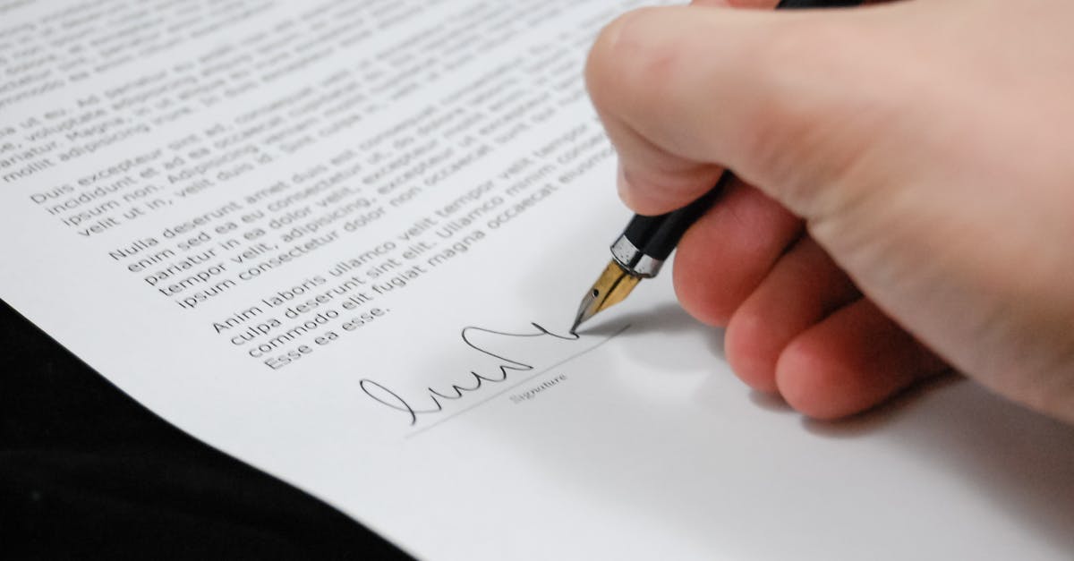 Document agreement documents sign 48148